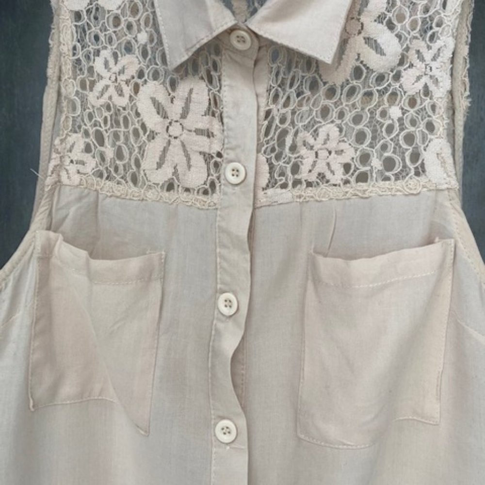 Collared Tank Top - Picture 2 of 5